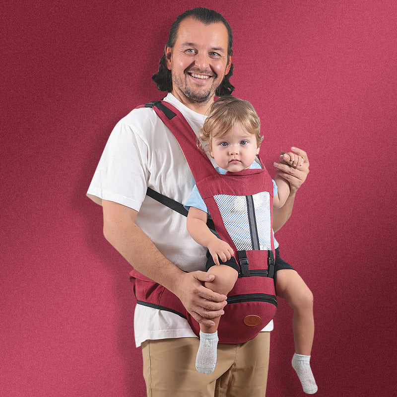 Ergonomic Baby Hip Seat Carrier with Storage