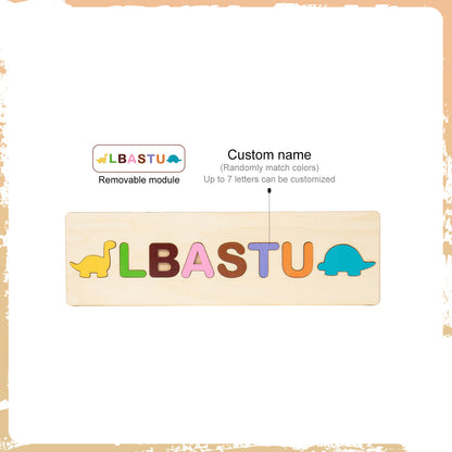 Personalized Baby Name Wooden Puzzle Toy