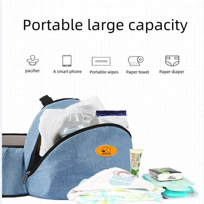 Ergonomic Baby Hip Seat Carrier with Storage